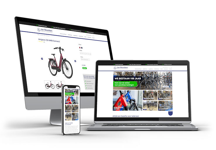 Jan Roosken Website Mockups