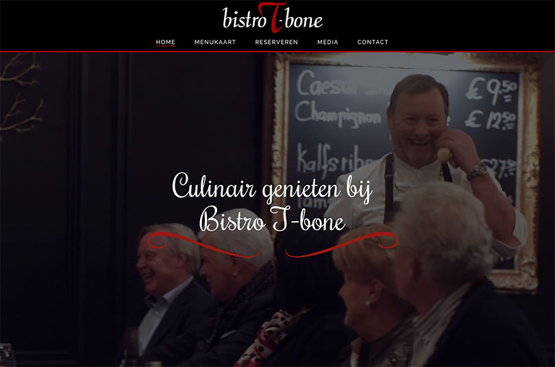 Bistro T-bone website