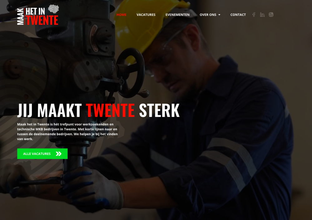 Maak het in Twente website