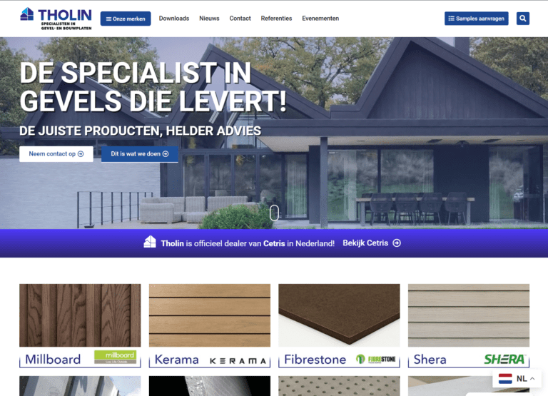Marketingcase Tholin | ROCK Design | Websites | Webshops | Online Marketing